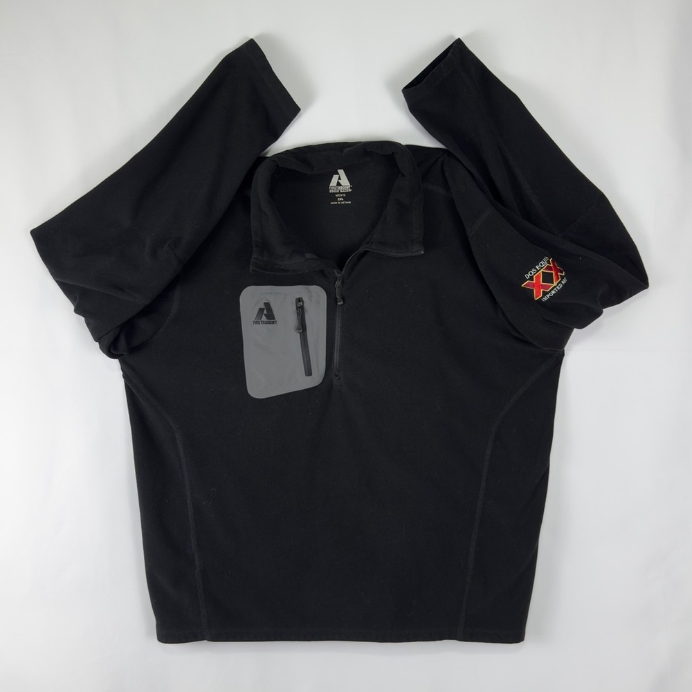 Eddie Bauer Dos Equis FirstAscent Mens 2XL Limited Edition Fleece Pullover Black